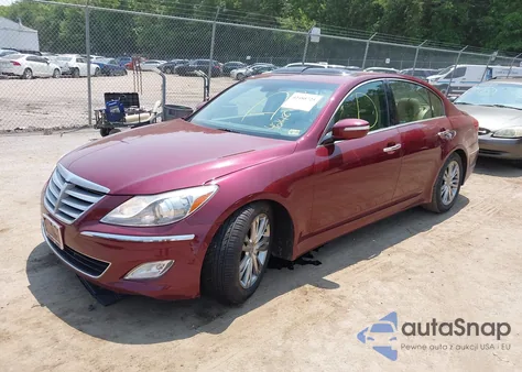 2012 Hyundai Genesis 3.8 из США, поврежденный, VIN KMHGC4DD6CU161732
